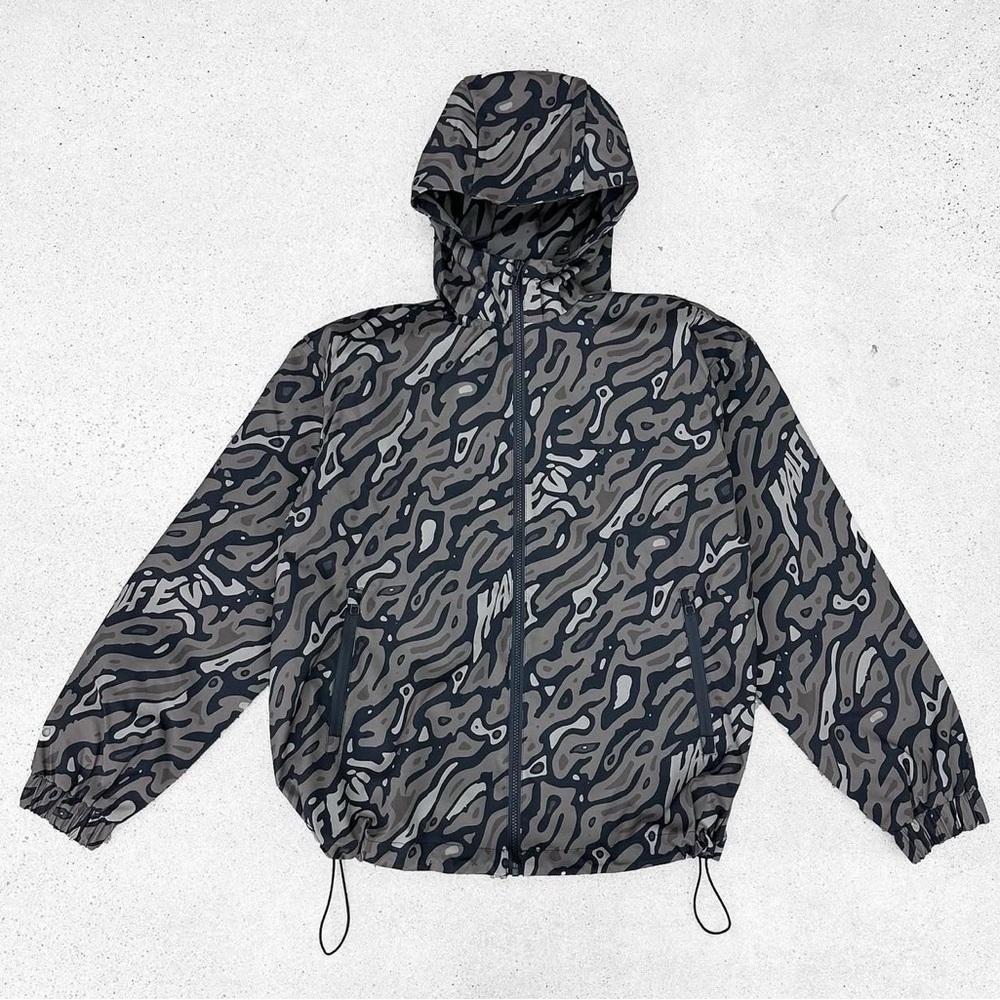 Half Evil Shell Jacket Camo Men's Camouflage Jacket